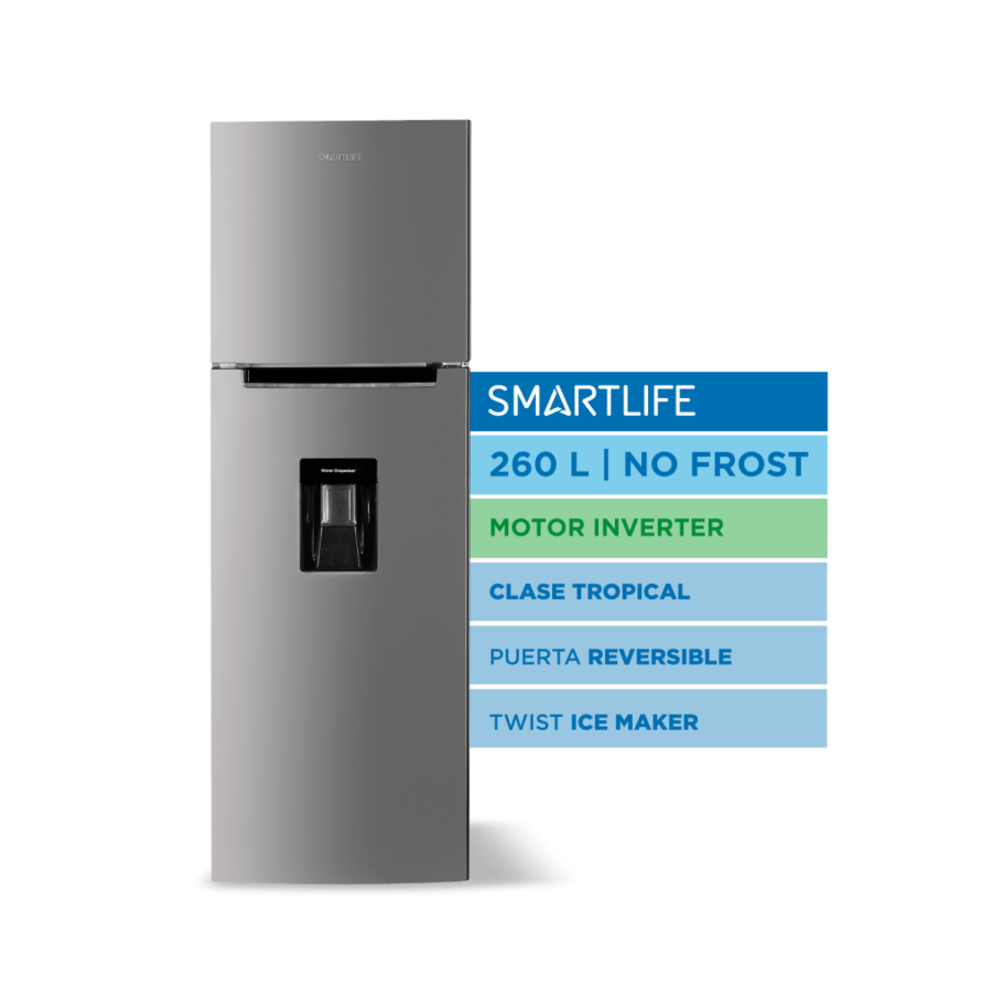 Heladera Smartlife con Dispenser No Frost Inverter 260L - RNF270SDINV - OUTLET