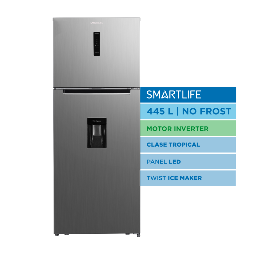 Heladera SMART LIFE con Dispenser No Frost Inverter Dig 445L - RNF460SDINV - OUTLET