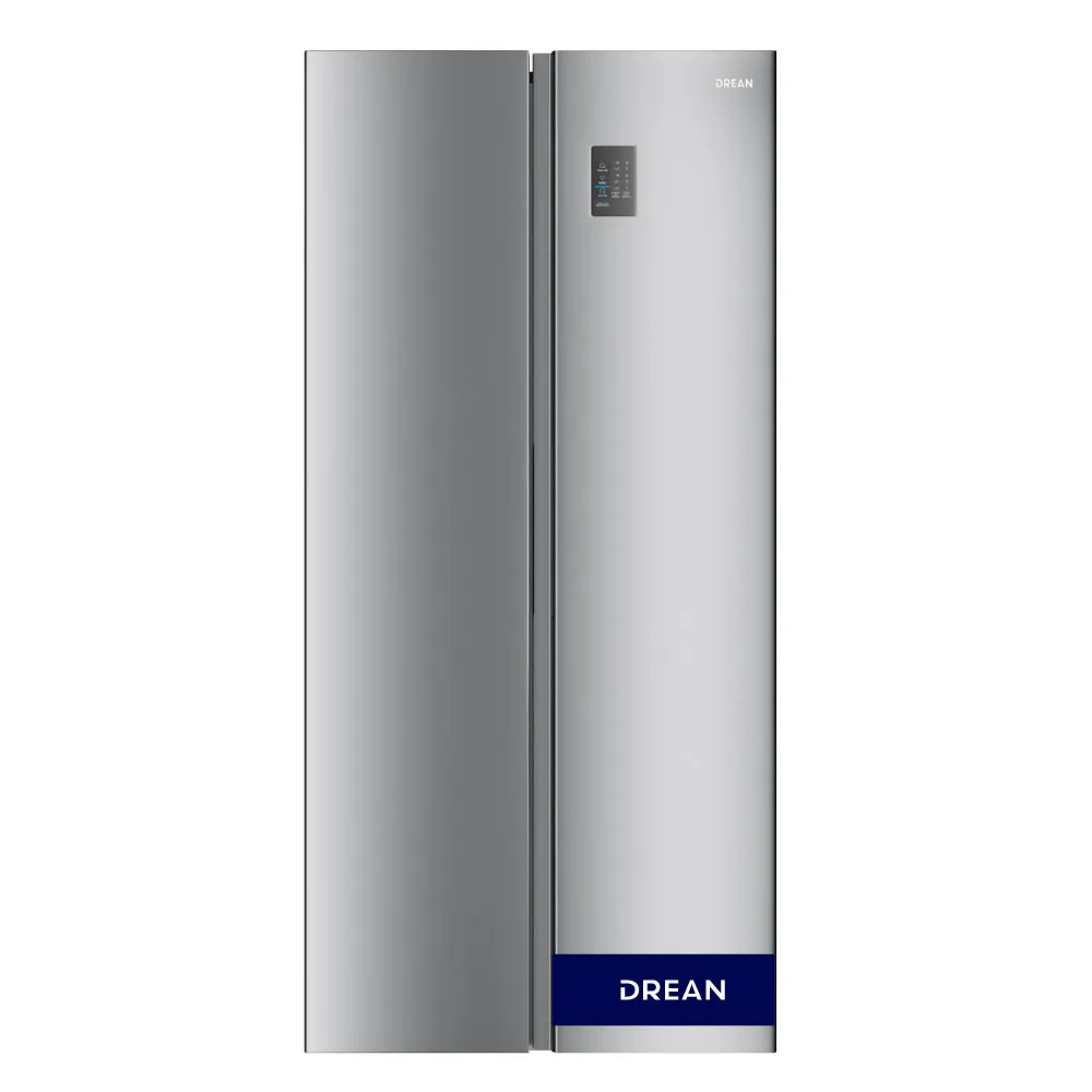 HELADERA DREAN SIDE BY SIDE INV CON IA 520L INOX
