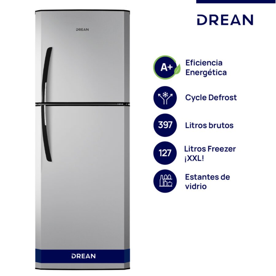 HELADERA DREAN 397LTS HDR400F30S OUTLET PREMIUM