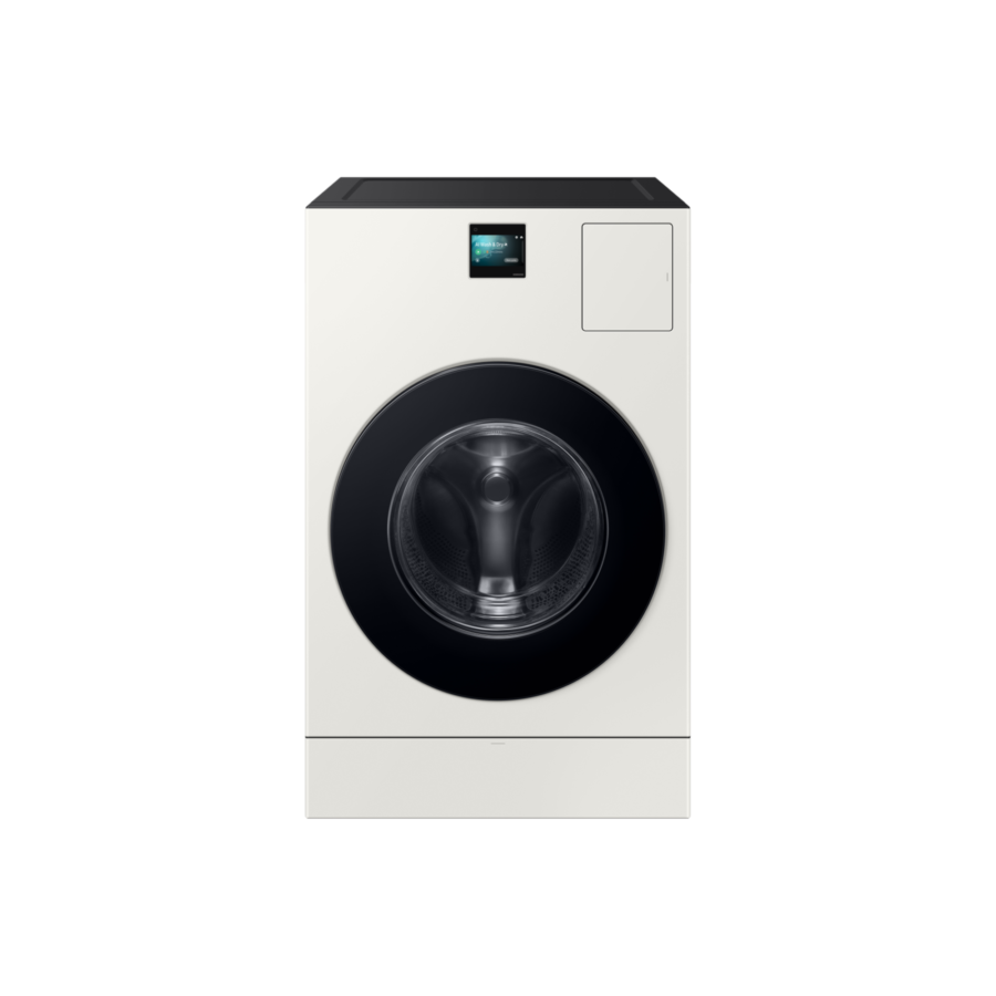 Lavasecarropas SAMSUNG 22kg + 15kg Carga Frontal BLANCO Bespoke AI - WD22FB8690BEBG