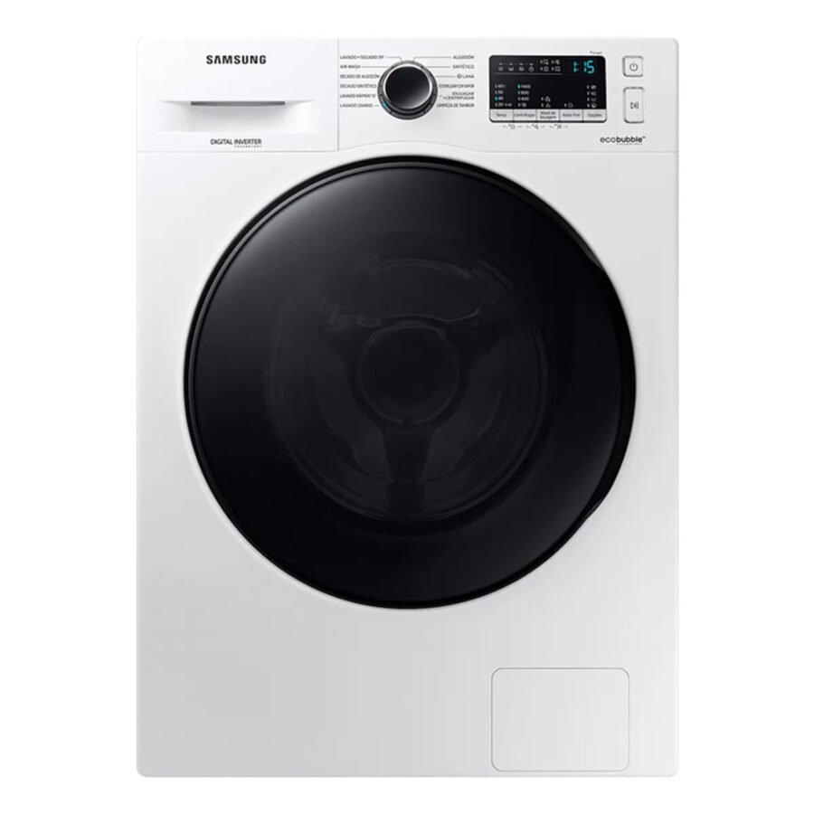 Lavasecarropas SAMSUNG 9.5kg + 6kg Carga Frontal BLANCO AI Control - WD95T504DBE