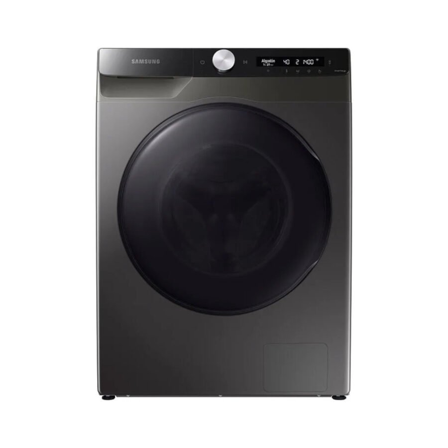Lavasecarropas SAMSUNG 9.5kg + 6kg Carga Frontal INOX AI Control - WD95T504DBX