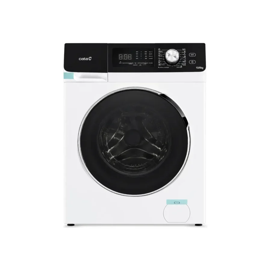 Lavasecarropas CATA Blanco Carga Frontal 10kg + 6lg - LS-86114-WH