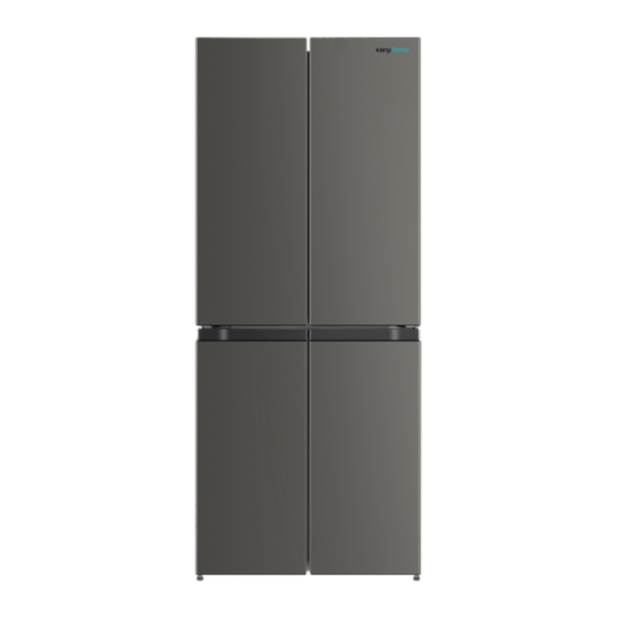 Heladera Multidoor KANJI 380L Plata No Frost - KJH-SF380GE